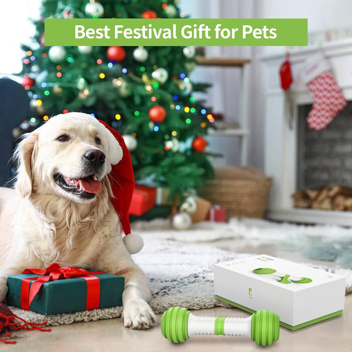 PETGEEK Automatic Dog Bone Toy, Smart Interactive Pet Toys for Boredoms, Electronic Dog Self Entertainment Toy, Safe & Durable Material