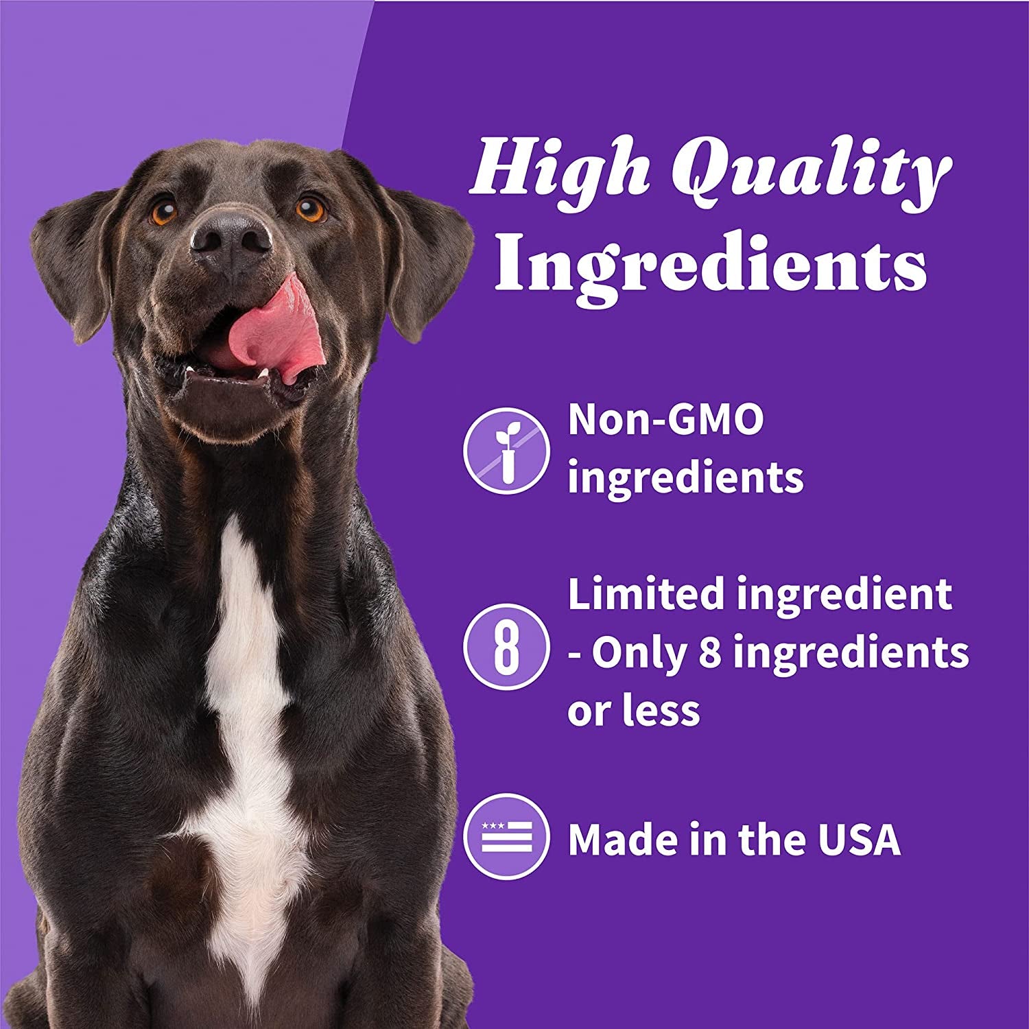 Halo Holistic Vegan Dog Treats Variety Pack, Plant-Based Three Bag Treat Pack with Oats & Blueberries, Peanut Butter & Banana, Peanuts & Pumpkin, 8 Oz Bag(Pack of 3)