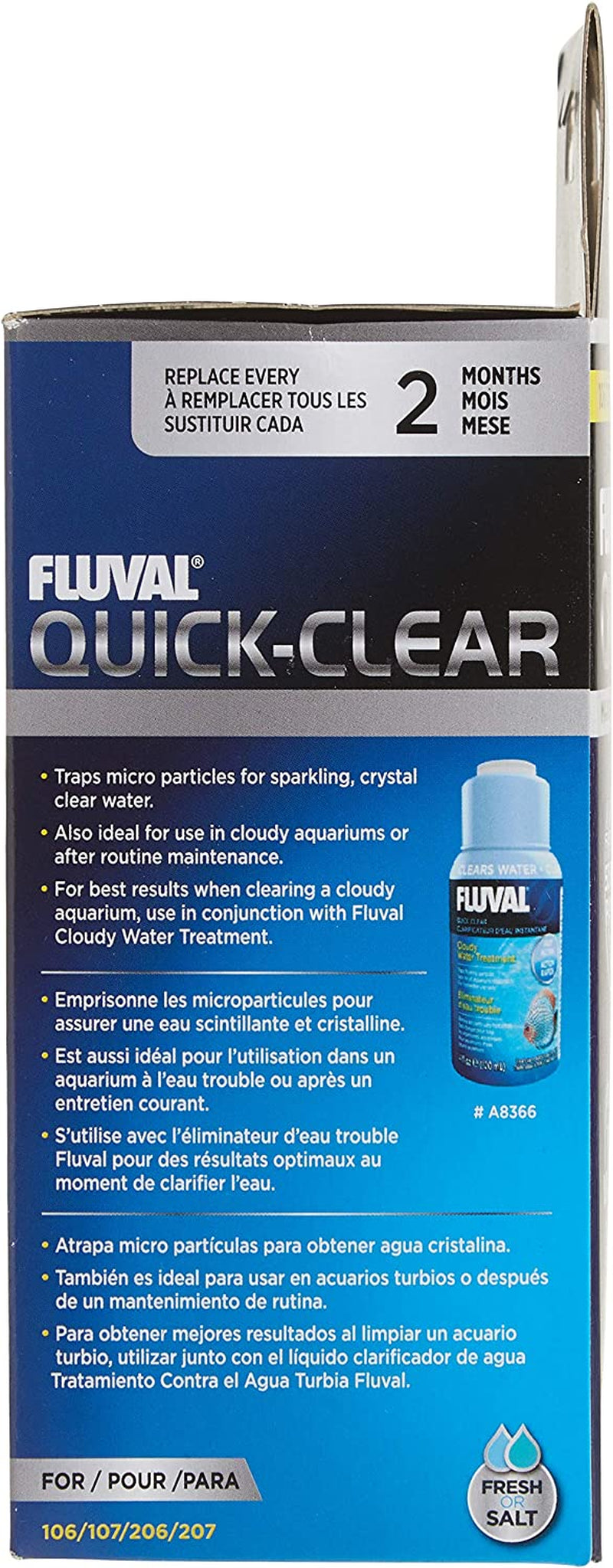 Fluval Fine Filter Water Polishing Pad for 104/105/204/205 Models - 3-Pack