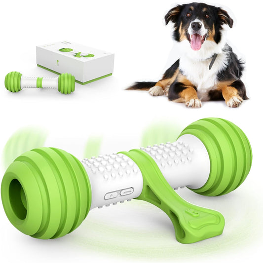 PETGEEK Automatic Dog Bone Toy, Smart Interactive Pet Toys for Boredoms, Electronic Dog Self Entertainment Toy, Safe & Durable Material