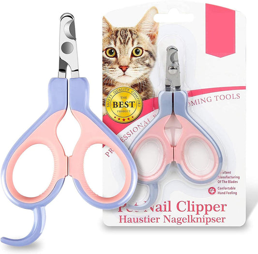 Eoocoo Dog & Cat Pets Nail Clippers with Safety Lock Sturdy Non Slip Handles - Professional Grooming Tool for Large and Small Animals