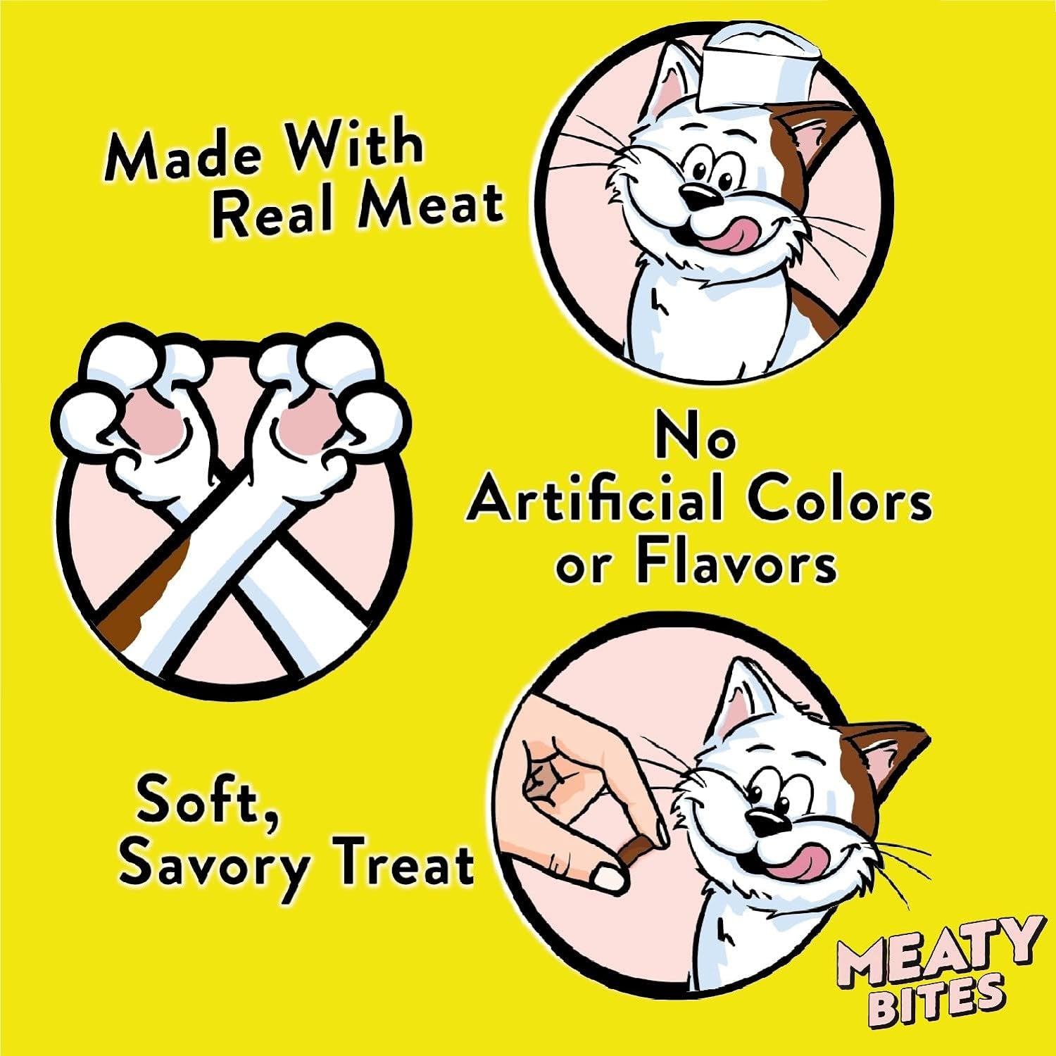 TEMPTATIONS Bundle Pack | Mixups Crunchy and Soft Cat Treats, Surfer'S Delight Flavor, 30 Oz. Tub + Temptations Meaty Bites, Soft and Savory Cat Treats, Salmon Flavor, 4.12 Oz. Pouch