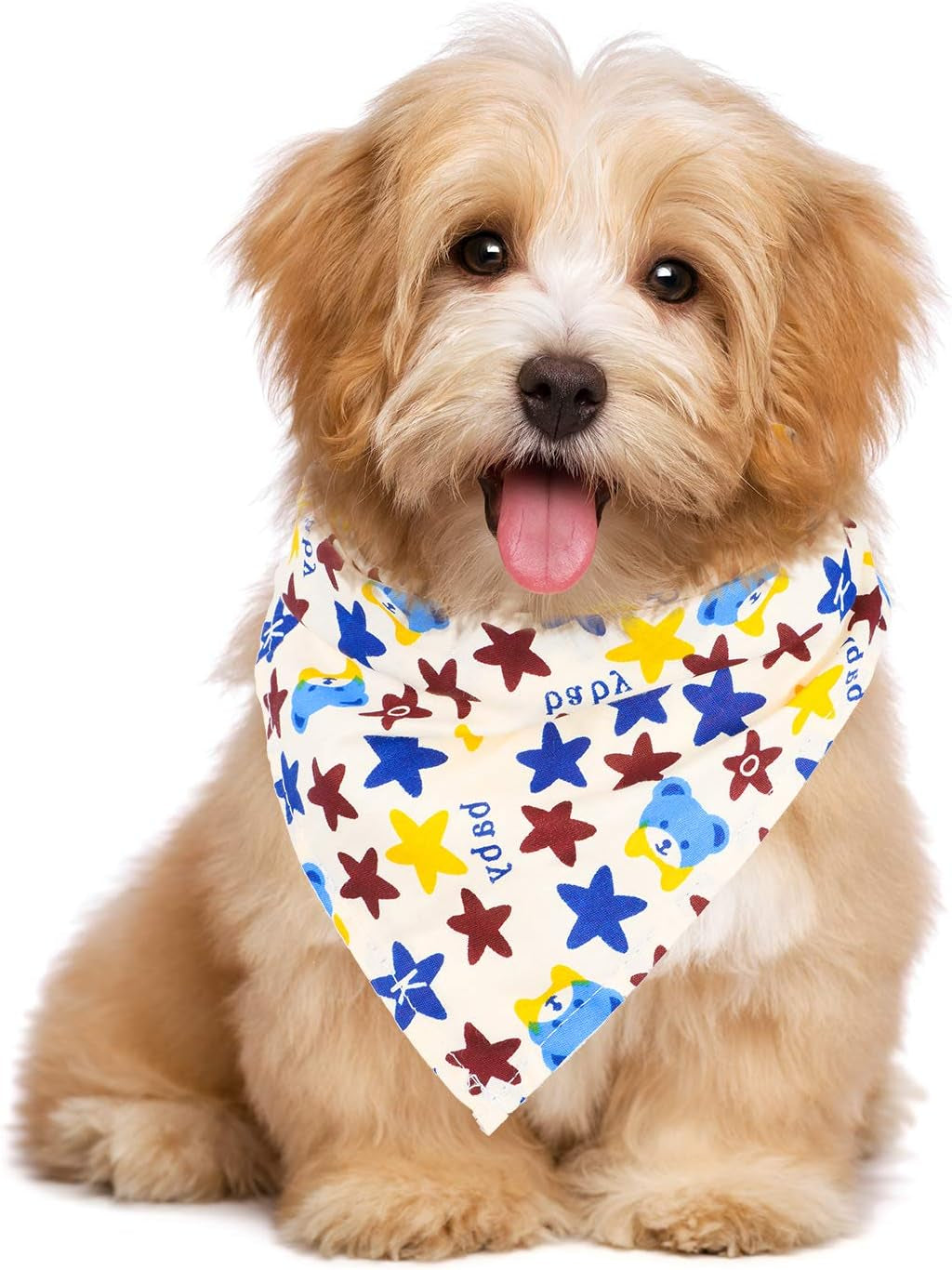 Syhood 12 Piece Dog Bandanas Plaid Dog Scarf Pet Triangle Bibs Adjustable Accessories Bulk Kerchief Buffalo Plaid Bandanas Decor for Small or Medium Cat Dog Pet (Animal Letter)
