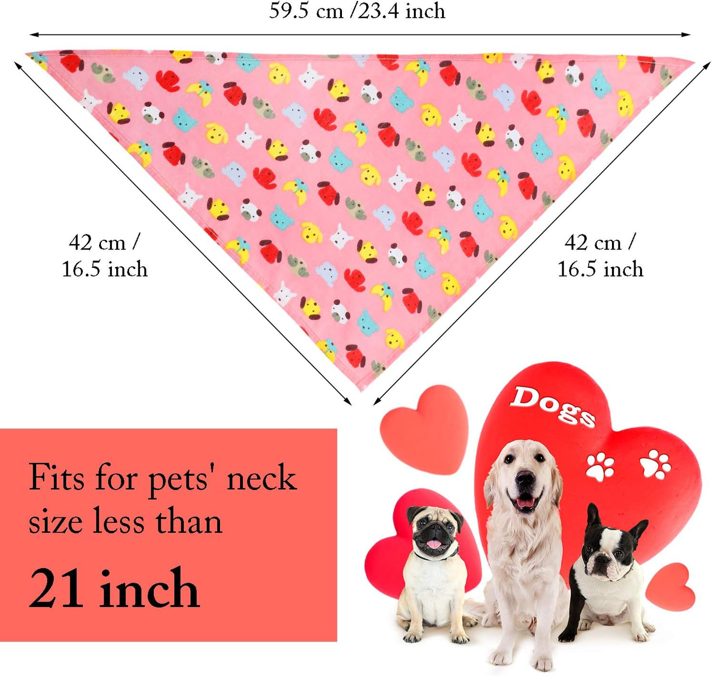 Syhood 12 Piece Dog Bandanas Plaid Dog Scarf Pet Triangle Bibs Adjustable Accessories Bulk Kerchief Buffalo Plaid Bandanas Decor for Small or Medium Cat Dog Pet (Animal Letter)