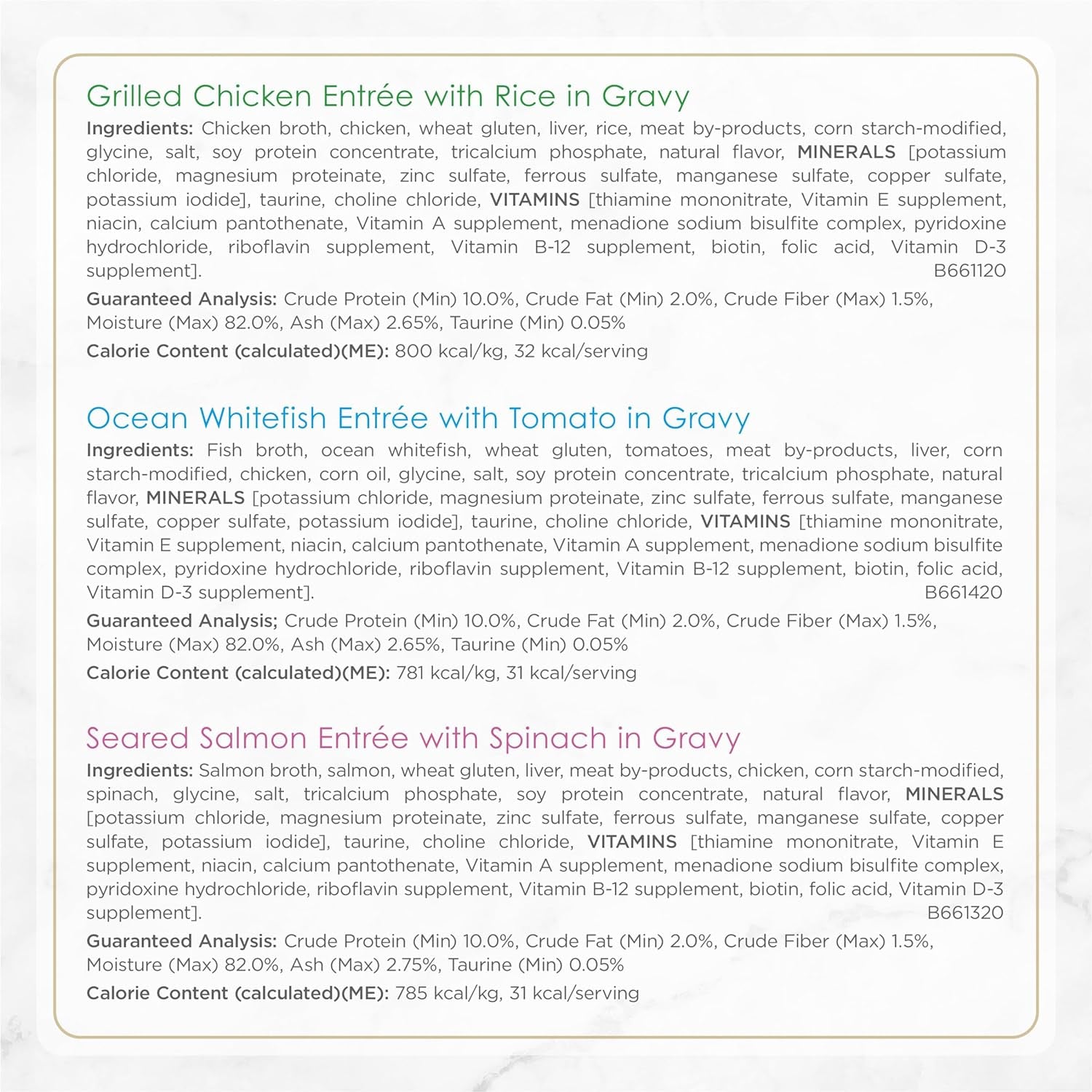 Purina Fancy Feast Gourmet Wet Cat Food Variety Pack, Petites Gravy Collection, Break-Apart Tubs, 48 Servings - (Pack of 24) 2.8 Oz. Tubs