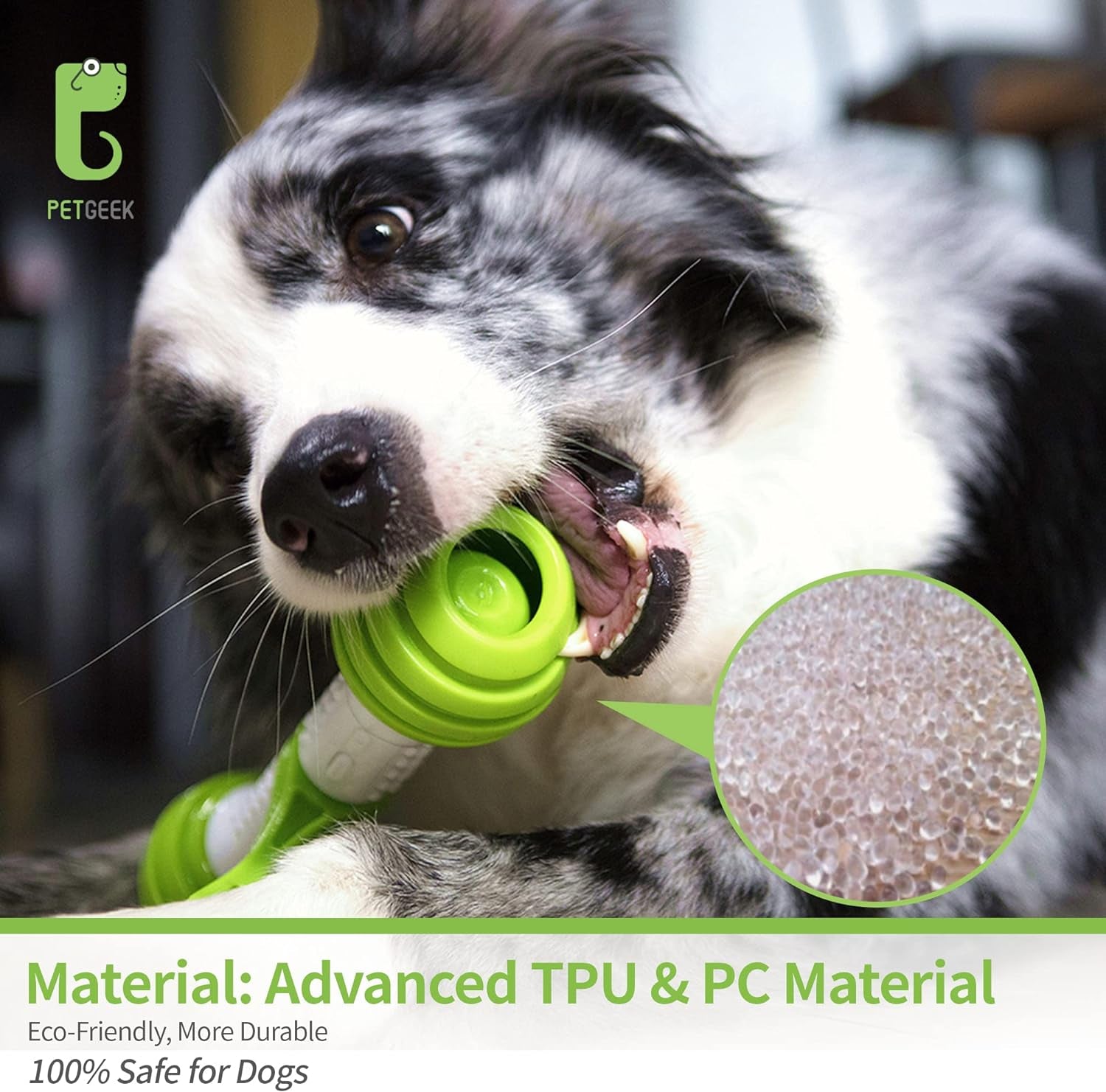 PETGEEK Automatic Dog Bone Toy, Smart Interactive Pet Toys for Boredoms, Electronic Dog Self Entertainment Toy, Safe & Durable Material