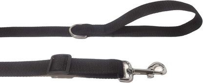 TAIAN Adjustable Nylon Dog Leash, 6 Foot Long Dog Leashes for Medium Large Dogs