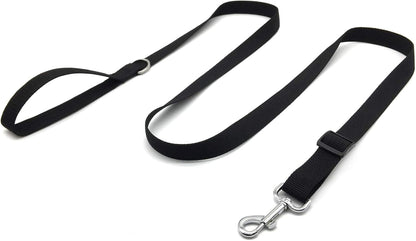 TAIAN Adjustable Nylon Dog Leash, 6 Foot Long Dog Leashes for Medium Large Dogs