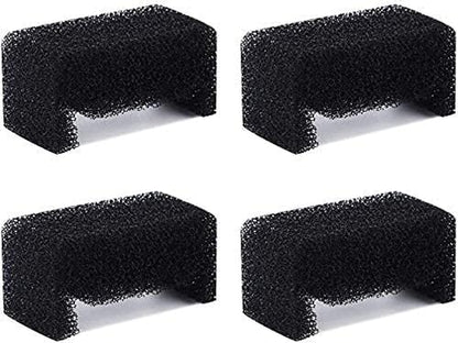 Cat Fountain Sponge Foam Filter, 4 Pack - Compatible with Vindox/Nautypaws Fountains, Removes Hair & Debris, Keeps Water Clean, Extends Pump Life